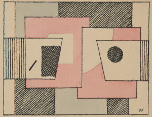 Eduard Stepančič, Composizione colorata. 1927-1928 circa